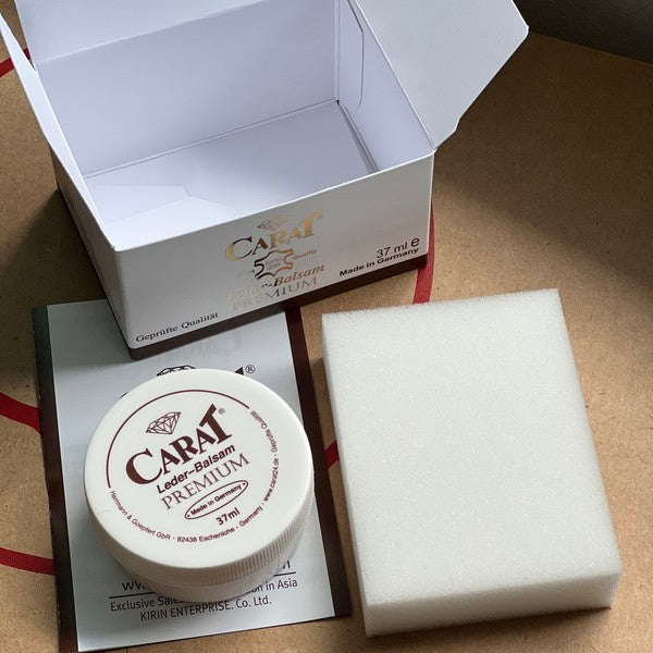CARAT Premium Leather Essence (37ml) + sponge